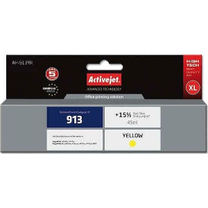 ACTIVEJET AH-913YR ΜΕΛΑΝΙ ΣΥΜΒΑΤΟ ΜΕ HP 913 F6T79AE PREMIUM 45 ML YELLOW