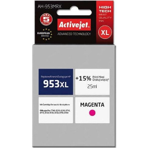 ACTIVEJET AH-953MRX ΜΕΛΑΝΙ ΣΥΜΒΑΤΟ ΜΕ HP 953XL F6U17AE PREMIUM 25 ML MAGENTA