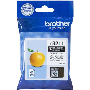 BROTHER ΜΕΛΑΝΙ INKJET LC-3211BK BLACK ΜΕ OEM:LC-3211BK
