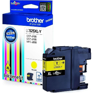BROTHER ΜΕΛΑΝΙ INKJET LC-525XLY YELLOW ΜΕ OEM:LC525XLY