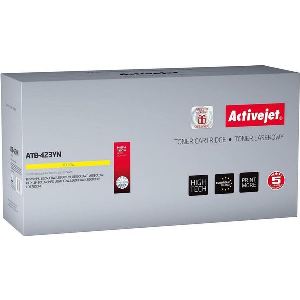 ACTIVEJET ATB-423YN TONER ΣΥΜΒΑΤΟ ΜΕ BROTHER TN-423Y 4000 PAGES YELLOW