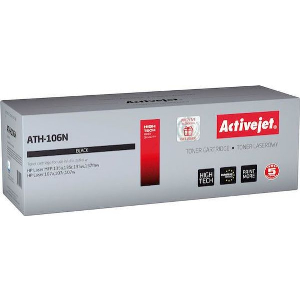 ACTIVEJET ATH-106N TONER ΣΥΜΒΑΤΟ ΜΕ HP 106A W1106A 1000 PAGES BLACK