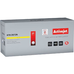 ACTIVEJET ATH-2072N TONER ΣΥΜΒΑΤΟ ΜΕ HP 117A W2072A 2072A 700 PAGES YELLOW