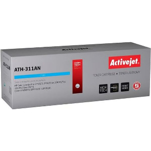 ACTIVEJET ATH-311AN TONER ΣΥΜΒΑΤΟ ΜΕ CANON HP 126A CRG-729C CE311A PREMIUM 1000 PAGES CYAN