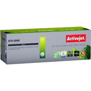 ACTIVEJET ATH-36NB TONER ΣΥΜΒΑΤΟ ΜΕ HP 36A CB436A CANON CRG-713 2000 PAGES BLACK