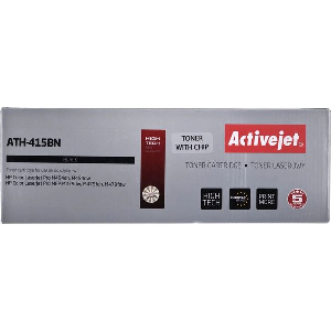 ACTIVEJET ATH-415BN TONER ΣΥΜΒΑΤΟ ΜΕ HP 415A W2030A 2 400 PAGES BLACK WITH CHIP
