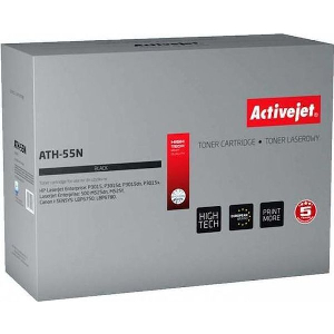 ACTIVEJET ATH-55N TONER ΣΥΜΒΑΤΟ ΜΕ HP 55A CE255A CANON CRG-724 6000 PAGES BLACK