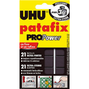 ΑΥΤΟΚΟΛΛΗΤΑ UHU PATAFIX PROPOWER ULTRA STRONG ΔΙΠΛΗΣ ΟΨΗΣ 21 TEM