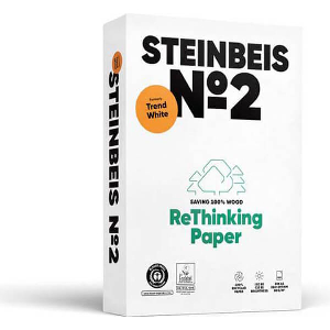 ΦΩΤΟΑΝΤΙΓΡΑΦΙΚΟ ΧΑΡΤΙ Α4 80GR RECYCLED ΟΙΚΟΛΟΓΙΚΟ STEINBEIS N2 500 ΦΥΛΛΑ