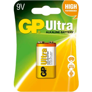 GP ALKALINE BATTERY 6LF22 ULTRA 9V 1 PC