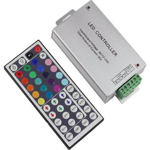 GEYER INFRARED ALUMINIUM SHELL 44-KEY RGB CONTROLLER 12V/216W-24V/432W