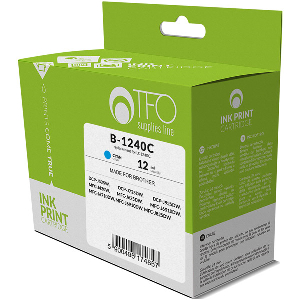 ΜΕΛΑΝΙ TFO B-1240C 17ML ΣΥΜΒΑΤΟ ΜΕ BROTHER LC1240C