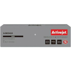 ACTIVEJET A-OKI3410 ΜΕΛΑΝΙ RIBBON ΣΥΜΒΑΤΟ ΜΕ OKI 9002308 10000000 CHARACTERS BLACK