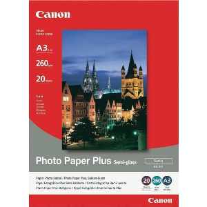 CANON ΦΩΤΟΓΡΑΦΙΚΟ ΧΑΡΤΙ A3 SEMI GLOSS 260G/M² 20 ΦΥΛΛΑ ΜΕ OEM:1686B026