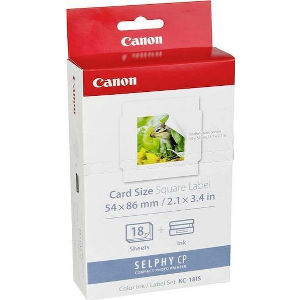 CANON ΦΩΤΟΓΡΑΦΙΚΟ ΧΑΡΤΙ KC-18IS 54X86 ΓΙΑ ΕΚΤΥΠΩΤΈς INKJET 18 ΦΥΛΛΑ ΜΕ OEM:7429B001