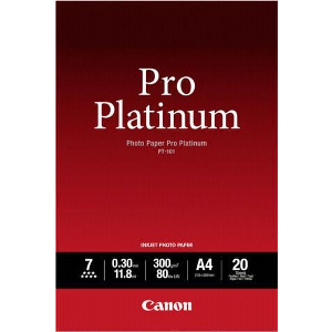 CANON ΦΩΤΟΓΡΑΦΙΚΟ ΧΑΡΤΙ PRO PLATINUM A4 GLOSSY 300G/M² 20 ΦΥΛΛΑ ΜΕ OEM:2768B016