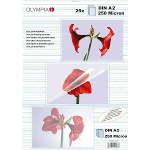 OLYMPIA 9174 ΦΥΛΛΑ ΠΛΑΣΤΙΚΟΠΟΙΗΣΗΣ ΓΙΑ Α3 ΣΕ ΚΟΥΤΙ 80 MICRONS 50 ΤΜΧ