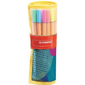 ΜΑΡΚΑΔΟΡΟΙ STABILO 8825-07 ROLLERSET 25ΤΕΜ