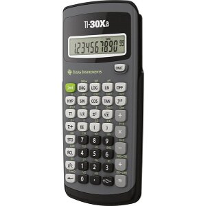 TEXAS INSTRUMENTS TI 30XA TI 30XA