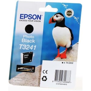 ΓΝΗΣΙΟ ΜΕΛΑΝΙ EPSON PHOTO BLACK ΜΕ OEM: C13T32414010