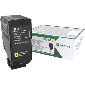 ΓΝΗΣΙΟ LEXMARK TONER YELLOW 10K ΜΕ OEM:75B20Y0