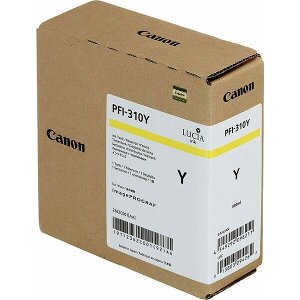 ΓΝΗΣΙΟ ΜΕΛΑΝΙ CANON PIGMENT TANK PFI-310 YELLOW ΜΕ OEM:2362C001