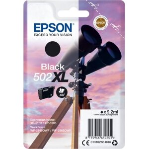 ΓΝΗΣΙΟ ΜΕΛΑΝΙ EPSON 502XL BLACK ΜΕ OEM:C13T02W14010