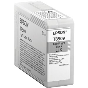 ΓΝΗΣΙΟ ΜΕΛΑΝΙ EPSON T8509 LIGHT LIGHT BLACK ΜΕ OEM:C13T850900