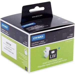 DYMO ΕΤΙΚΕΤΕΣ REMOVABLE WHITE NAME BADGE 89MM X 41MM / 300 LABELS 11356 S0722560