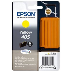 ΓΝΗΣΙΟ ΜΕΛΑΝΙ EPSON 405 DURABRITE ULTRA YELLOW ΜΕ OEM:C13T05G44010