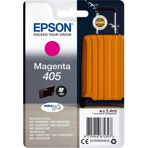 ΓΝΗΣΙΟ ΜΕΛΑΝΙ EPSON 405 DURABRITE ULTRA MAGENTA ΜΕ OEM:C13T05G34010