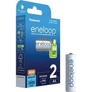 PANASONIC ENELOOP R6 AA 2000MAH BK-3MCDE/2BE
