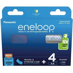 PANASONIC ENELOOP BK-3MCDE+BOX AA 2000MAH 4ΤΕΜ