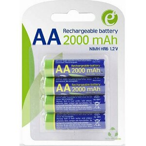 ENERGENIE EG-BA-AA20R4-01 RECHARGEABLE AA 2000MAH 4 PCS BLISTER