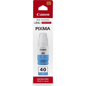 ΓΝΗΣΙΟ ΜΕΛΑΝΙ CANON GI-40 CYAN ΜΕ OEM:3400C001