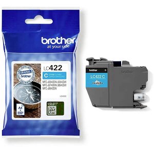 ΓΝΗΣΙΟ ΜΕΛΑΝΙ BROTHER CYAN ΜΕ OEM:LC422C