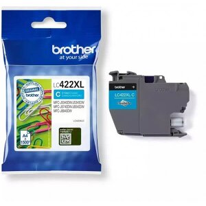 ΓΝΗΣΙΟ ΜΕΛΑΝΙ BROTHER CYAN XL ΜΕ OEM:LC422XLC