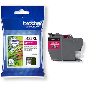 ΓΝΗΣΙΟ ΜΕΛΑΝΙ BROTHER MAGENTA XL ΜΕ OEM:LC422XLM