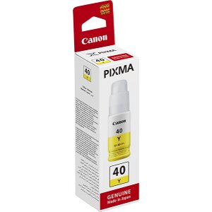 ΓΝΗΣΙΟ ΜΕΛΑΝΙ CANON GI-40 YELLOW ΜΕ OEM:3402C001