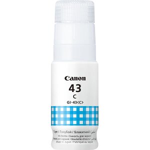 ΓΝΗΣΙΟ ΜΕΛΑΝΙ CANON GI-43 CYAN ΜΕ OEM:4672C001