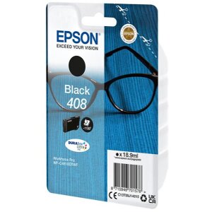 ΓΝΗΣΙΟ ΜΕΛΑΝΙ EPSON 408 BLACK ΜΕ OEM:C13T09J14010