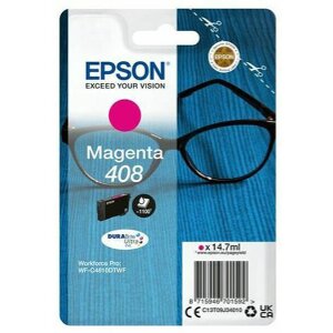 ΓΝΗΣΙΟ ΜΕΛΑΝΙ EPSON 408 MAGENTA ΜΕ OEM:C13T09J34010