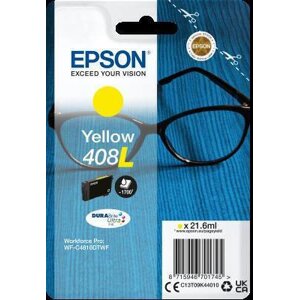 ΓΝΗΣΙΟ ΜΕΛΑΝΙ EPSON 408L YELLOW ΜΕ OEM:C13T09K44010