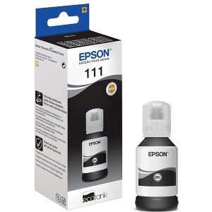 ΓΝΗΣΙΟ ΜΕΛΑΝΙ EPSON BLACK 111 ΜΕ OEM:C13T03M140