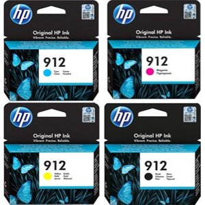 ΓΝΗΣΙΟ ΜΕΛΑΝΙ HEWLETT PACKARD NO 912 MULTIPACK ΜΕ OEM:6ZC74AE