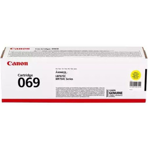 ΓΝΗΣΙΟ TONER CANON 069 YELLOW ΜΕ OEM:5091C002