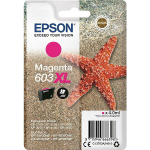 ΓΝΗΣΙΟ ΜΕΛΑΝΙ EPSON 603XL MAGENTA ΜΕ OEM:C13T03A34010