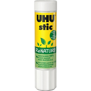 ΚΟΛΛΑ UHU STIC RENATURE 8.2GR ΧΩΡΙΣ ΔΙΑΛΥΤΕΣ
