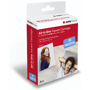 AGFAPHOTO ASQC 20 - 20 SHEETS 3 X 3 ASQC20