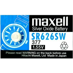 MAXELL SR626 SILVER SW / AG4 / 377 / 1.55V